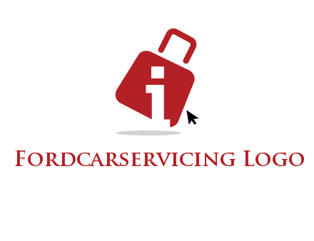 luggage shopping logo