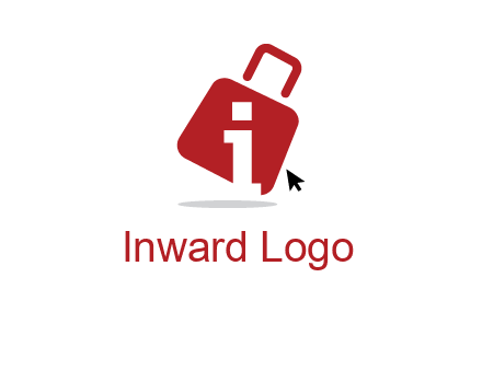 luggage shopping logo