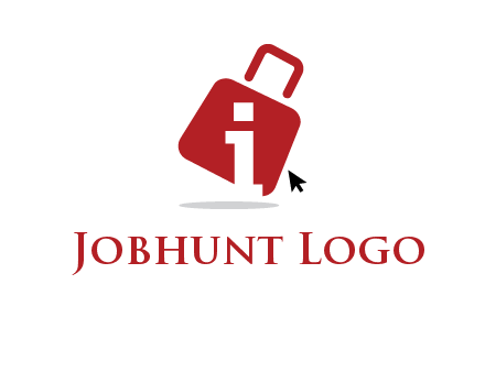 luggage shopping logo