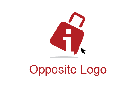 luggage shopping logo