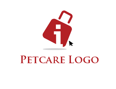 luggage shopping logo