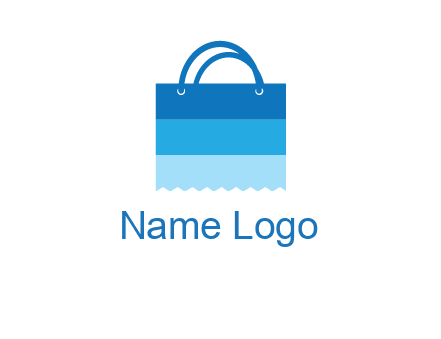 shopping bag graphic