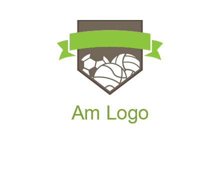 balls in shield logo