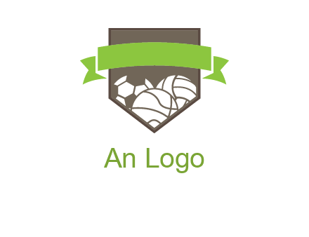 balls in shield logo