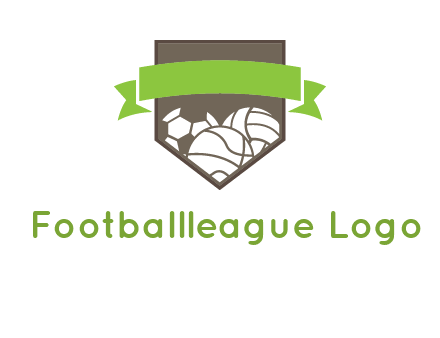 balls in shield logo
