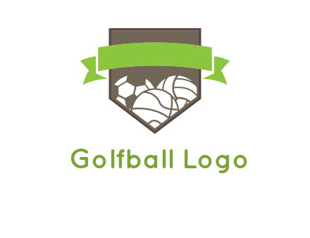 balls in shield logo