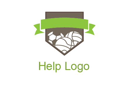 balls in shield logo