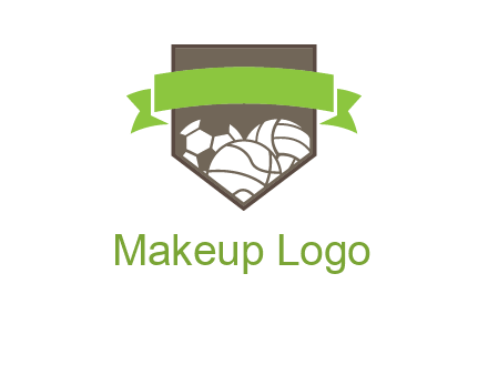 balls in shield logo