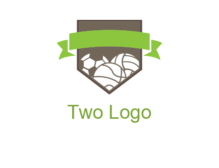 balls in shield logo