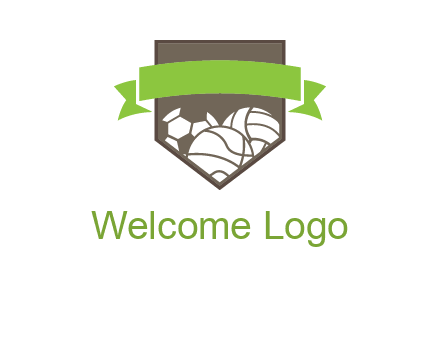 balls in shield logo