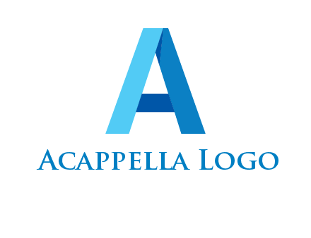 origami letter A