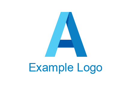 origami letter A