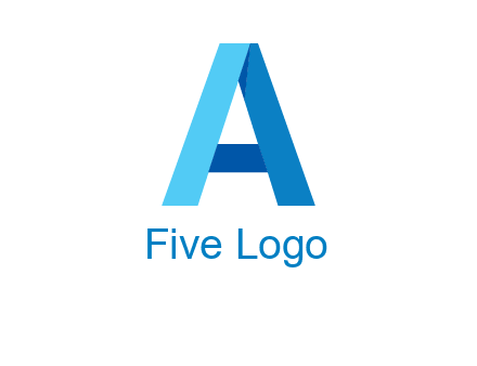 origami letter A