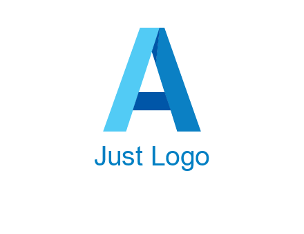 origami letter A