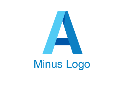 origami letter A
