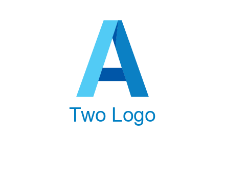 origami letter A