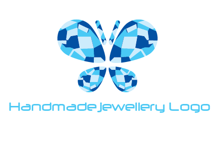 pear cut diamonds forming a butterfly