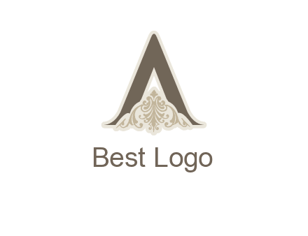 letter A fashion logo