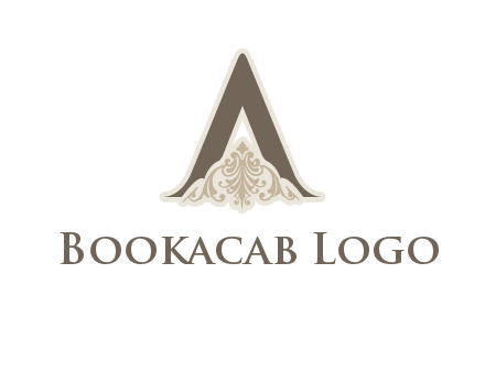 letter A fashion logo