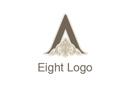 letter A fashion logo