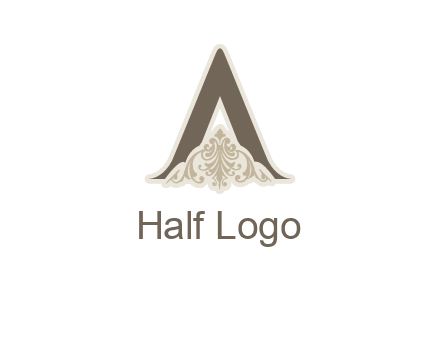 letter A fashion logo