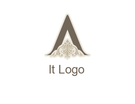 letter A fashion logo