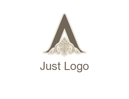 letter A fashion logo