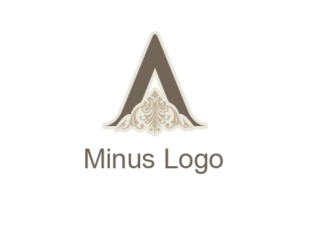 letter A fashion logo