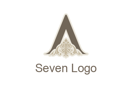 letter A fashion logo