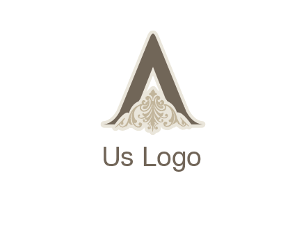 letter A fashion logo