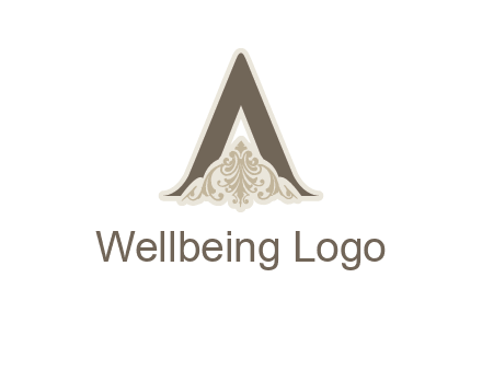 letter A fashion logo