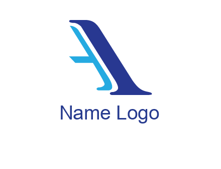 half of letter A