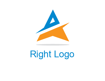 letter A logo