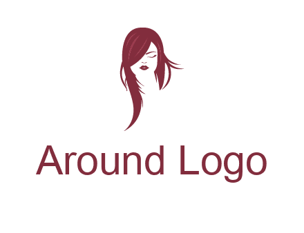 face with hair icon