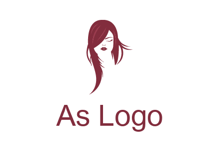 face with hair icon