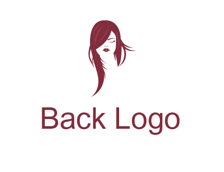face with hair icon
