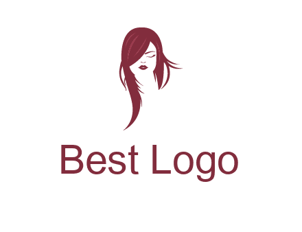 face with hair icon