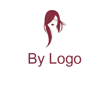 face with hair icon