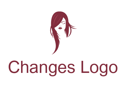 face with hair icon