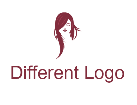 face with hair icon