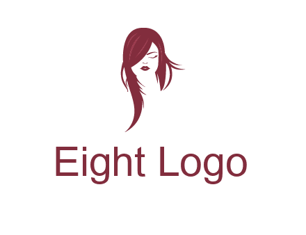 face with hair icon