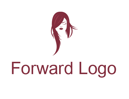face with hair icon