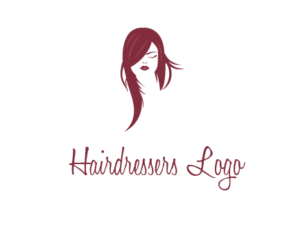 face with hair icon