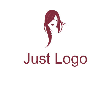 face with hair icon
