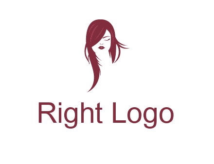 face with hair icon