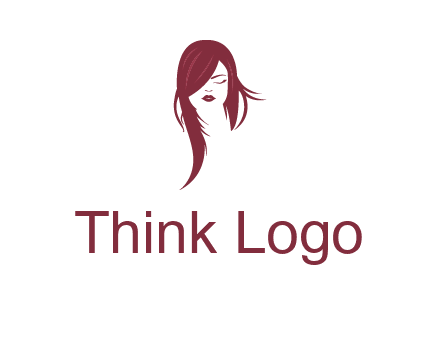 face with hair icon