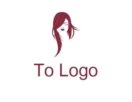 face with hair icon