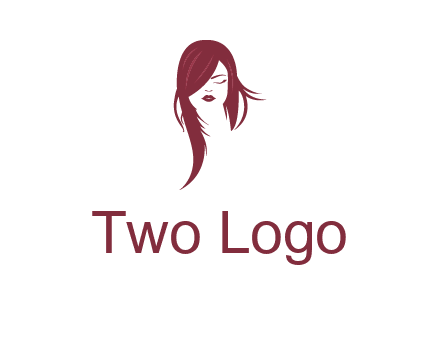 face with hair icon