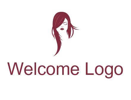 face with hair icon