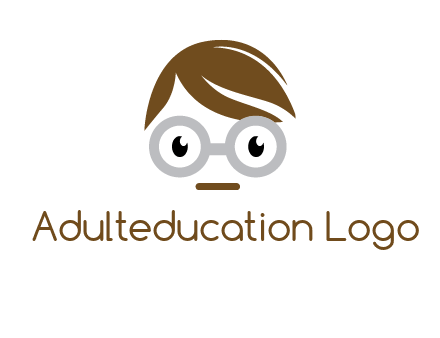 geek head logo